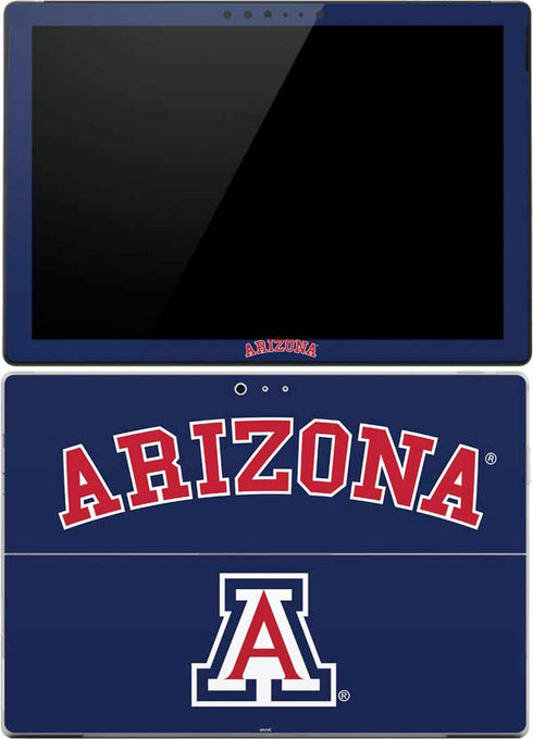 University of Arizona Primary Logo Blue Surface Pro (2017) Skin